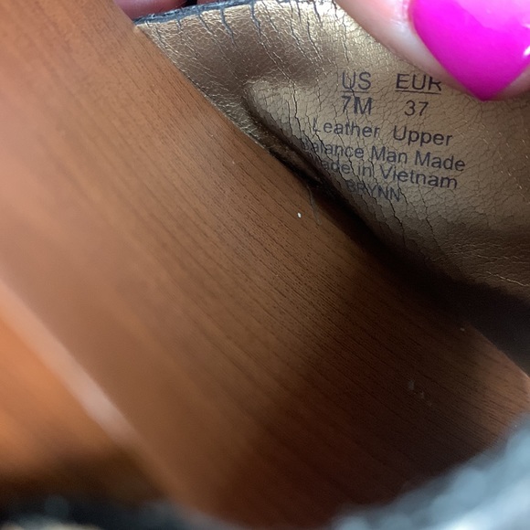 Sam Edelman calf hair leopard clog platform sandals - Picture 10 of 13